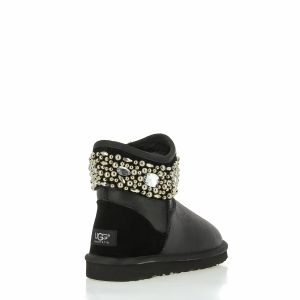 Угги Jimmy Choo Crystal Metallic Black