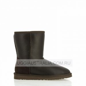 Ugg Classic Short Metallic Chocolate