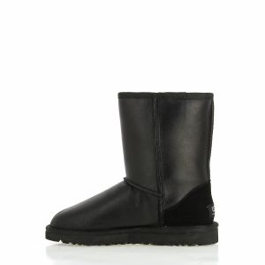 Ugg Classic Short Black Metallic