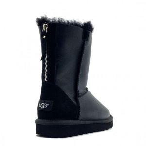 Zip Metallic Black
