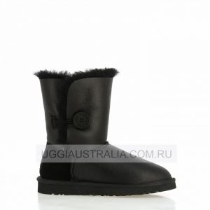 Ugg Bailey Button Metallic Black