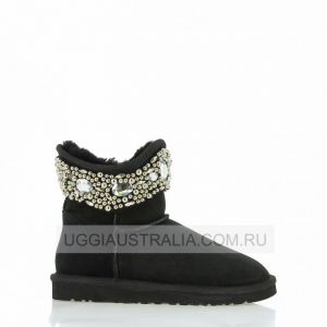 Угги Jimmy Choo Jeweled Black