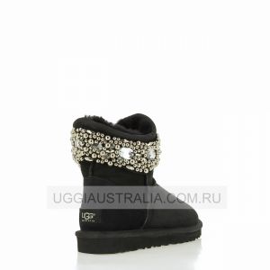 Угги Jimmy Choo Jeweled Black