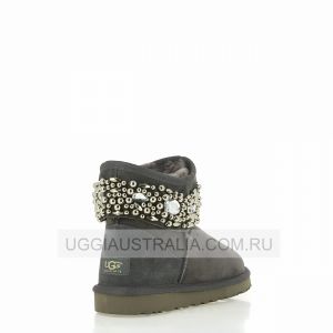 Угги Jimmy Choo Jeweled - Grey