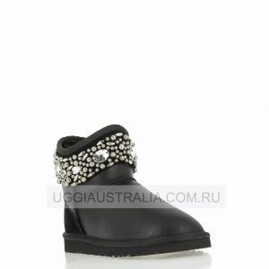 Jimmy Choo Crystal Metallic Black