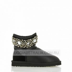 Jimmy Choo Crystal Metallic Black