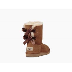 Угги детские с бантиками Kids Bailey Bow Chestnut