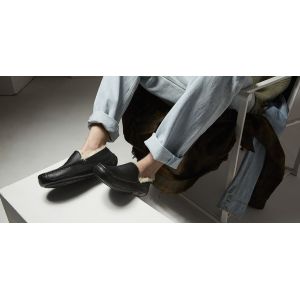 Ascot Leather Black