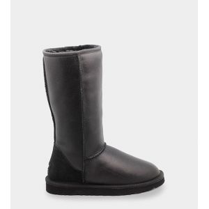 Угги Tall Metallic Black