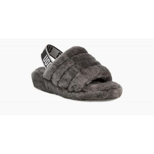 FLUFF YEAH SLIDE Grey