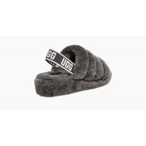 FLUFF YEAH SLIDE Grey