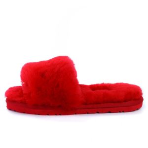 Угги Fluff Slide Slippers RED