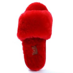 Угги Fluff Slide Slippers RED