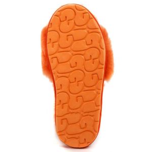 Угги Fluff Slide Slippers ORANGE