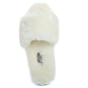 Угги Fluff Slide Slippers WHITE
