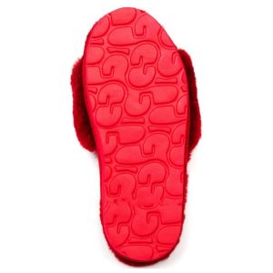 Угги Fluff Slide Slippers BORDO