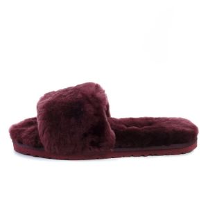Угги Fluff Slide Slippers DARK PURPLE