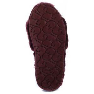 Угги Fluff Slide Slippers DARK PURPLE