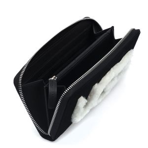 Женский кошелек Honey Sheepskin Black