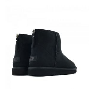 Ugg Mens Classic Mini Zip II Black