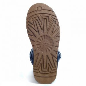 Men Classic Short Metallic Navy