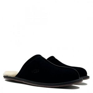 Men Scuff Slipper Black