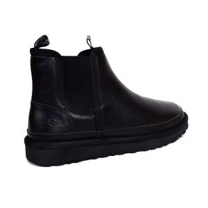 Men Neumel Chelsea Leather Black