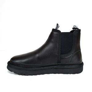 Men Neumel Chelsea Leather Black