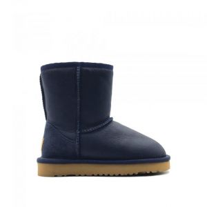 Ugg Kids Classic Short Metallic Navy