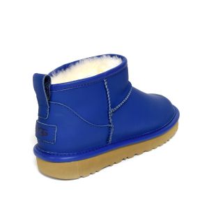 Ultra Mini Leather Royal Blue