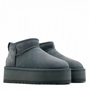 Угги Classic Ultra Mini Platform Grey