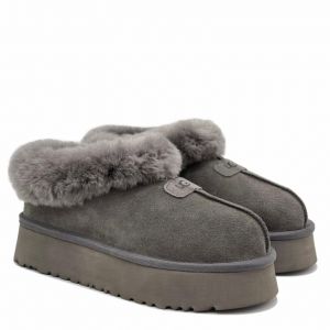Mate Revival/Platform Slipper Grey