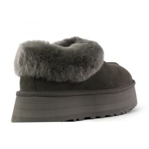 Mate Revival/Platform Slipper Grey