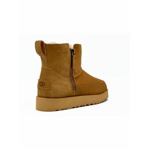 Mini Zip Suede